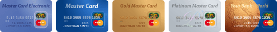 Примеры карт MasterCard