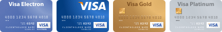 Примеры карт Visa